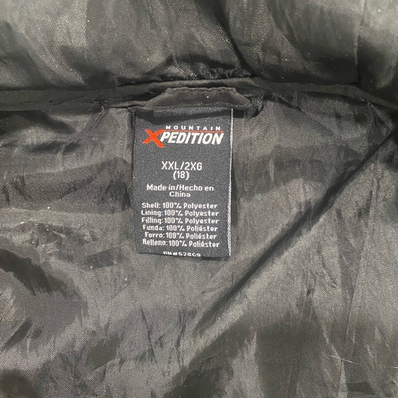 FINAL PRICE 💚 EUC Mountain Expedition sport athletic boys jacket sz XXL - Picture 4 of 5